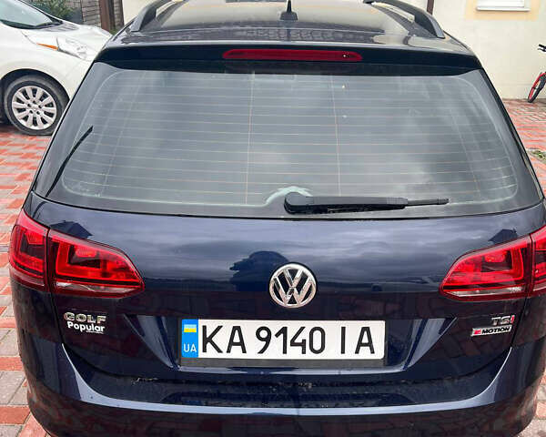 Синий Фольксваген Гольф, объемом двигателя 1.8 л и пробегом 210 тыс. км за 13500 $, фото 1 на Automoto.ua