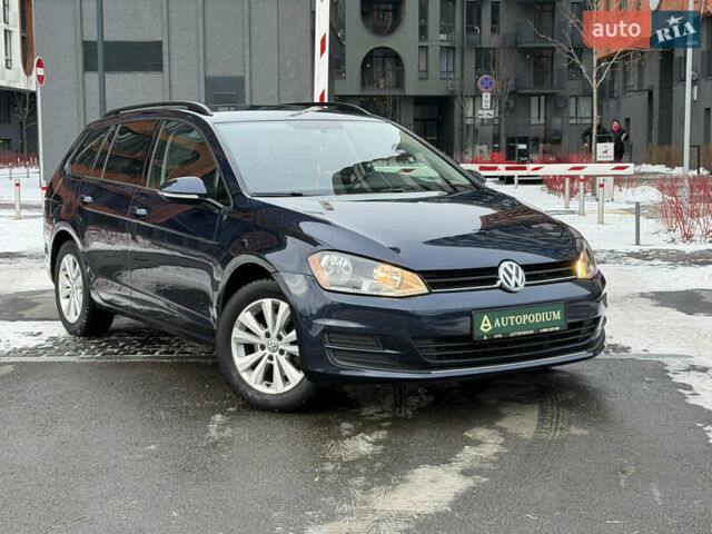 Синий Фольксваген Гольф, объемом двигателя 1.8 л и пробегом 213 тыс. км за 11999 $, фото 1 на Automoto.ua