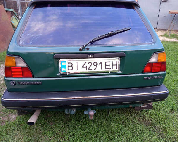 Зеленый Фольксваген Гольф, объемом двигателя 1.59 л и пробегом 250 тыс. км за 2100 $, фото 1 на Automoto.ua