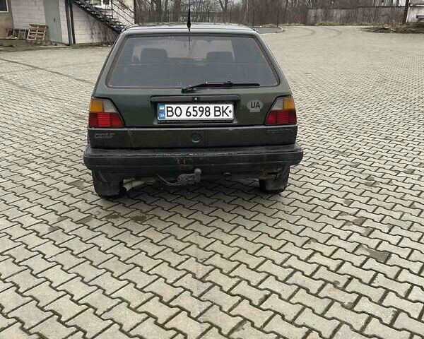 Зеленый Фольксваген Гольф, объемом двигателя 1.6 л и пробегом 233 тыс. км за 1200 $, фото 6 на Automoto.ua