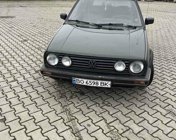 Зеленый Фольксваген Гольф, объемом двигателя 1.6 л и пробегом 233 тыс. км за 1200 $, фото 3 на Automoto.ua