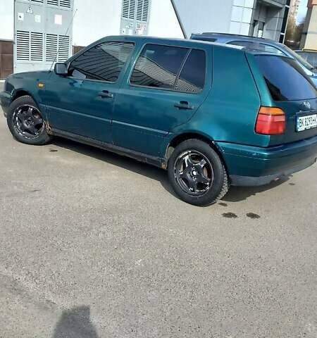 Зеленый Фольксваген Гольф, объемом двигателя 1.78 л и пробегом 285 тыс. км за 2300 $, фото 8 на Automoto.ua