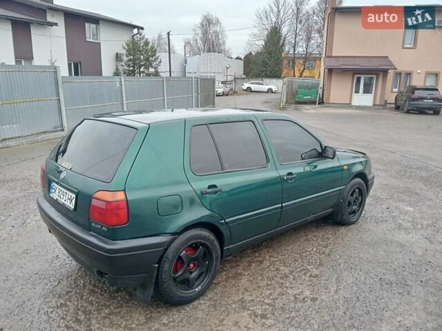 Зеленый Фольксваген Гольф, объемом двигателя 1.78 л и пробегом 279 тыс. км за 2350 $, фото 7 на Automoto.ua