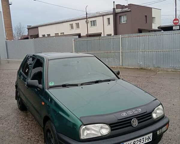 Зеленый Фольксваген Гольф, объемом двигателя 1.78 л и пробегом 279 тыс. км за 2350 $, фото 8 на Automoto.ua