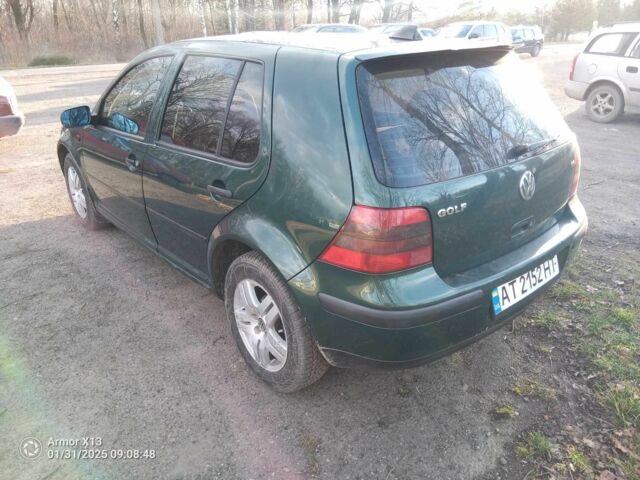 Зеленый Фольксваген Гольф, объемом двигателя 1.6 л и пробегом 3 тыс. км за 2700 $, фото 1 на Automoto.ua