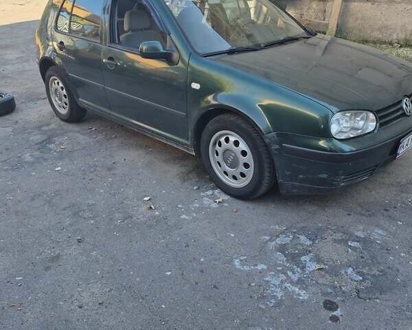 Фольксваген Гольф 1999 у Києві на Automoto.ua Зелений Фольксваген Гольф, об'ємом двигуна 1.4 л та пробігом 420 тис. км за 3400 $, фото 2 на Automoto.ua