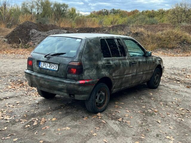 Зеленый Фольксваген Гольф, объемом двигателя 1.6 л и пробегом 120 тыс. км за 720 $, фото 3 на Automoto.ua