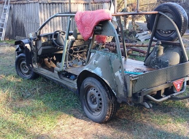 Зеленый Фольксваген Гольф, объемом двигателя 2 л и пробегом 340 тыс. км за 598 $, фото 3 на Automoto.ua