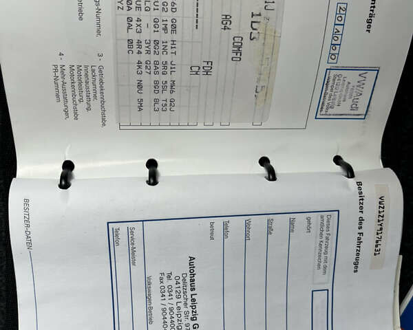 Зеленый Фольксваген Гольф, объемом двигателя 1.6 л и пробегом 221 тыс. км за 5200 $, фото 45 на Automoto.ua