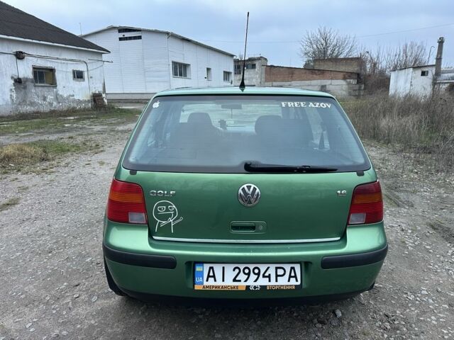 Зелений Фольксваген Гольф, об'ємом двигуна 1.6 л та пробігом 250 тис. км за 2900 $, фото 16 на Automoto.ua
