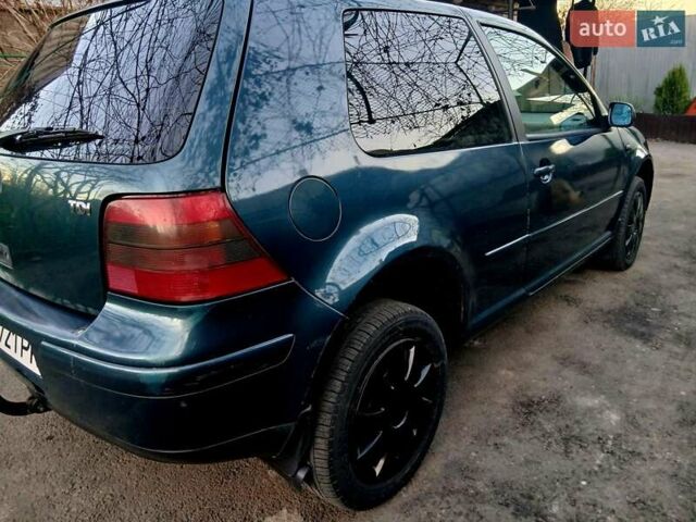 Зеленый Фольксваген Гольф, объемом двигателя 1.9 л и пробегом 312 тыс. км за 3500 $, фото 4 на Automoto.ua