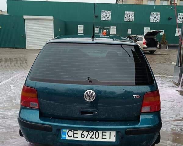 Зеленый Фольксваген Гольф, объемом двигателя 1.9 л и пробегом 305 тыс. км за 3999 $, фото 7 на Automoto.ua