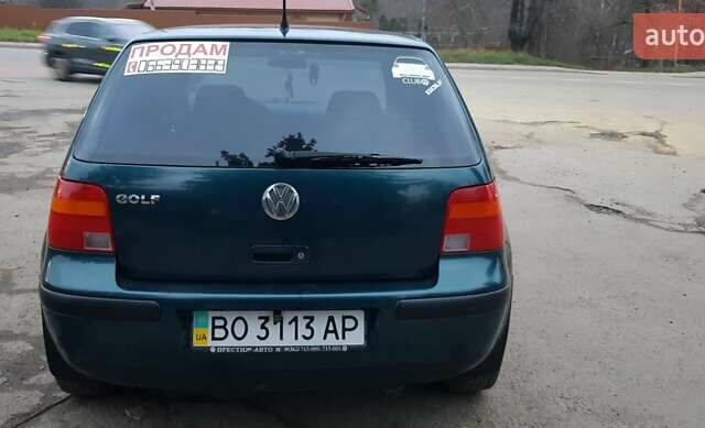 Зелений Фольксваген Гольф, об'ємом двигуна 1.39 л та пробігом 160 тис. км за 4200 $, фото 9 на Automoto.ua