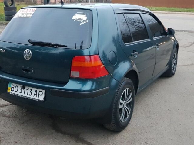 Зеленый Фольксваген Гольф, объемом двигателя 1.4 л и пробегом 160 тыс. км за 4200 $, фото 3 на Automoto.ua