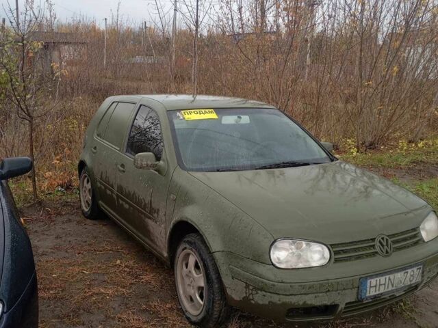 Зеленый Фольксваген Гольф, объемом двигателя 1.9 л и пробегом 1 тыс. км за 1600 $, фото 1 на Automoto.ua