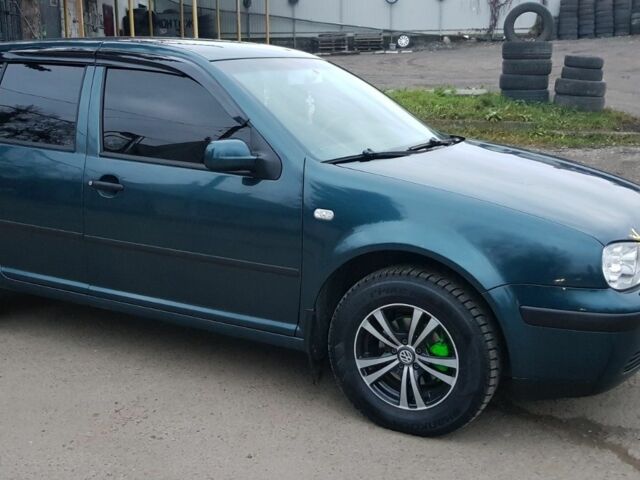 Зеленый Фольксваген Гольф, объемом двигателя 1.4 л и пробегом 160 тыс. км за 4200 $, фото 2 на Automoto.ua