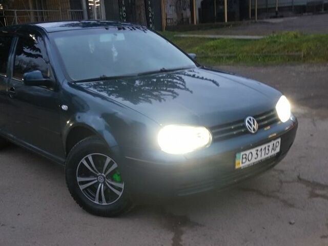 Зеленый Фольксваген Гольф, объемом двигателя 1.4 л и пробегом 160 тыс. км за 4200 $, фото 14 на Automoto.ua