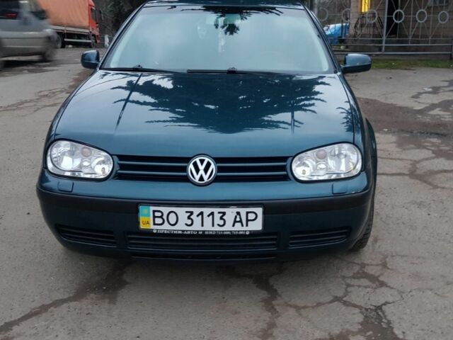 Зеленый Фольксваген Гольф, объемом двигателя 1.4 л и пробегом 160 тыс. км за 4200 $, фото 1 на Automoto.ua