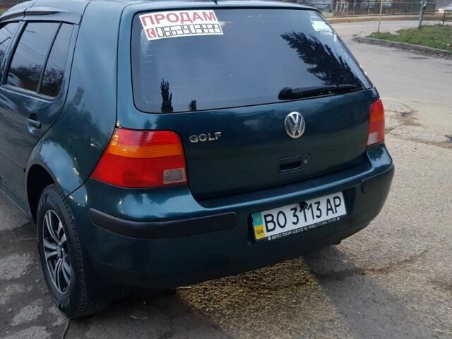 Зеленый Фольксваген Гольф, объемом двигателя 1.4 л и пробегом 160 тыс. км за 4200 $, фото 4 на Automoto.ua