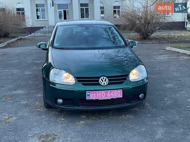 Зеленый Фольксваген Гольф, объемом двигателя 1.6 л и пробегом 167 тыс. км за 5800 $, фото 5 на Automoto.ua