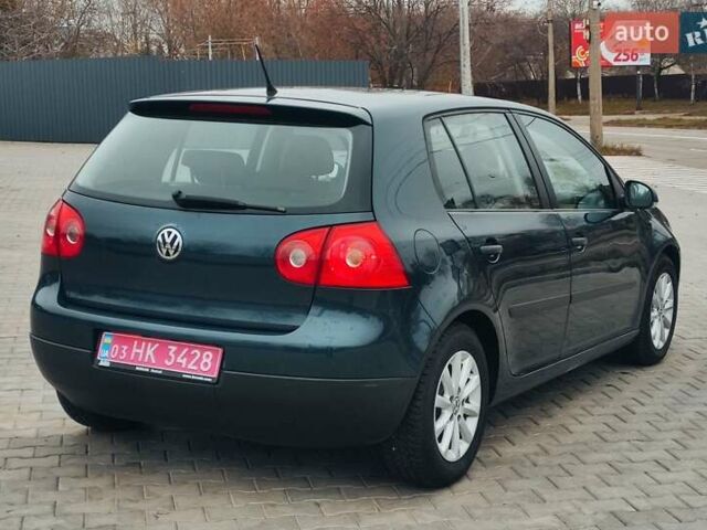 Зеленый Фольксваген Гольф, объемом двигателя 1.6 л и пробегом 212 тыс. км за 6600 $, фото 6 на Automoto.ua