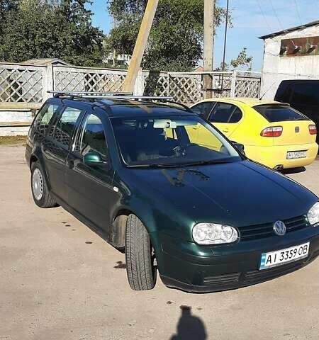 Зеленый Фольксваген Гольф, объемом двигателя 1.6 л и пробегом 288 тыс. км за 4200 $, фото 2 на Automoto.ua