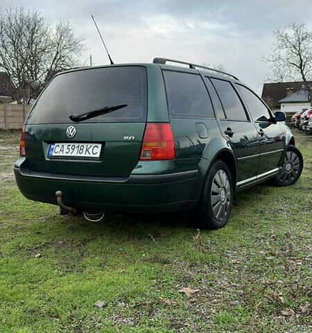 Зеленый Фольксваген Гольф, объемом двигателя 1.98 л и пробегом 315 тыс. км за 4400 $, фото 6 на Automoto.ua