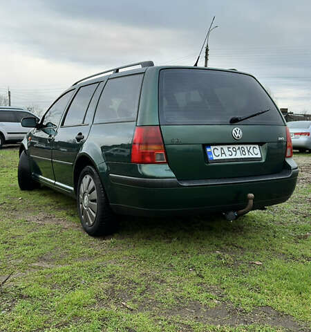 Зеленый Фольксваген Гольф, объемом двигателя 1.98 л и пробегом 315 тыс. км за 4400 $, фото 3 на Automoto.ua