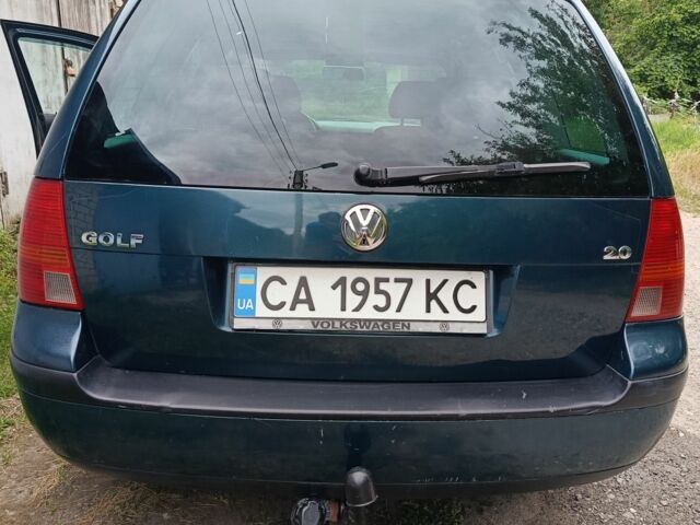 Зеленый Фольксваген Гольф, объемом двигателя 2 л и пробегом 279 тыс. км за 4000 $, фото 12 на Automoto.ua