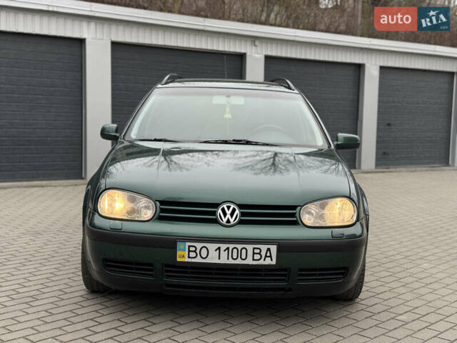 Зеленый Фольксваген Гольф, объемом двигателя 1.9 л и пробегом 377 тыс. км за 4150 $, фото 2 на Automoto.ua