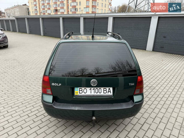 Зеленый Фольксваген Гольф, объемом двигателя 1.9 л и пробегом 377 тыс. км за 4150 $, фото 12 на Automoto.ua