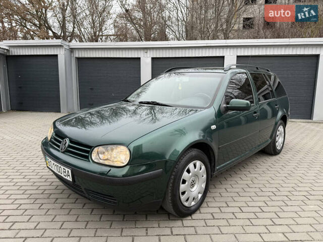 Зеленый Фольксваген Гольф, объемом двигателя 1.9 л и пробегом 377 тыс. км за 4150 $, фото 6 на Automoto.ua