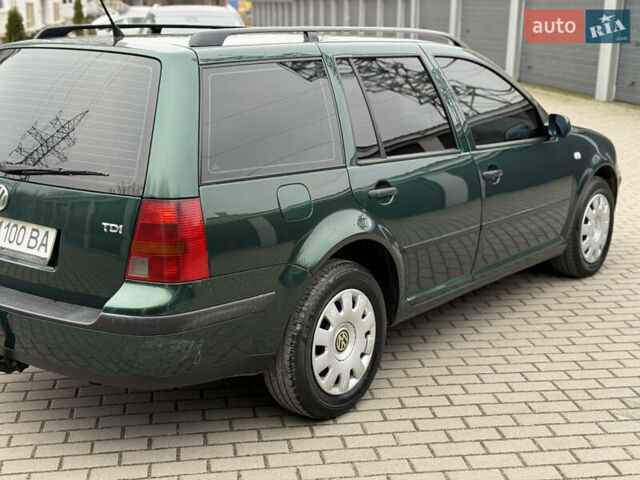 Зеленый Фольксваген Гольф, объемом двигателя 1.9 л и пробегом 377 тыс. км за 4150 $, фото 5 на Automoto.ua