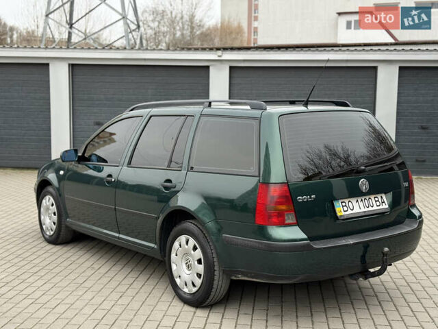 Зеленый Фольксваген Гольф, объемом двигателя 1.9 л и пробегом 377 тыс. км за 4150 $, фото 3 на Automoto.ua