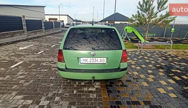 Зеленый Фольксваген Гольф, объемом двигателя 1.9 л и пробегом 366 тыс. км за 4500 $, фото 8 на Automoto.ua