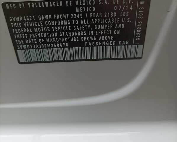 Белый Фольксваген Джетта, объемом двигателя 1.8 л и пробегом 115 тыс. км за 12500 $, фото 11 на Automoto.ua
