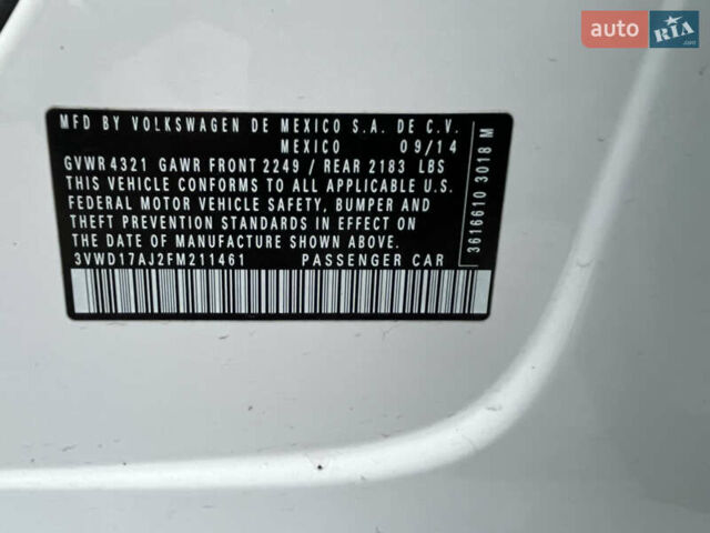 Белый Фольксваген Джетта, объемом двигателя 1.8 л и пробегом 258 тыс. км за 8500 $, фото 17 на Automoto.ua