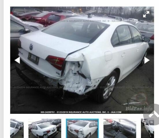 Белый Фольксваген Джетта, объемом двигателя 1.8 л и пробегом 196 тыс. км за 9300 $, фото 4 на Automoto.ua