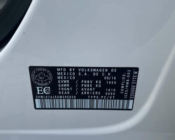 Фольксваген Джетта 2016 в Полтаве на Automoto.ua Белый Фольксваген Джетта, объемом двигателя 1.8 л и пробегом 280 тыс. км за 12000 $, фото 11 на Automoto.ua