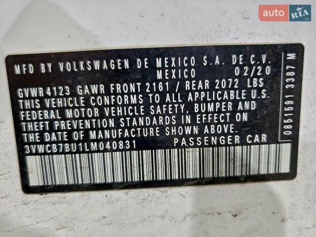 Белый Фольксваген Джетта, объемом двигателя 1.4 л и пробегом 57 тыс. км за 2800 $, фото 11 на Automoto.ua