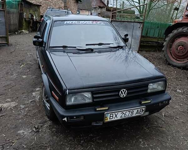 Черный Фольксваген Джетта, объемом двигателя 1.78 л и пробегом 400 тыс. км за 1900 $, фото 1 на Automoto.ua