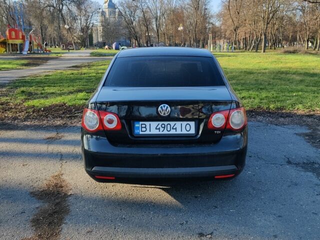 Черный Фольксваген Джетта, объемом двигателя 1.9 л и пробегом 370 тыс. км за 5800 $, фото 2 на Automoto.ua