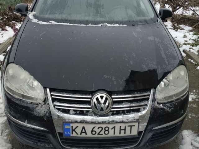 Черный Фольксваген Джетта, объемом двигателя 1.4 л и пробегом 285 тыс. км за 6500 $, фото 1 на Automoto.ua