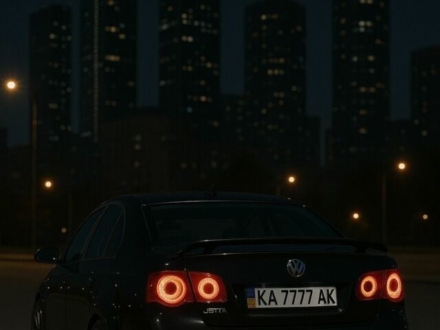 Черный Фольксваген Джетта, объемом двигателя 1.6 л и пробегом 199 тыс. км за 1300 $, фото 2 на Automoto.ua