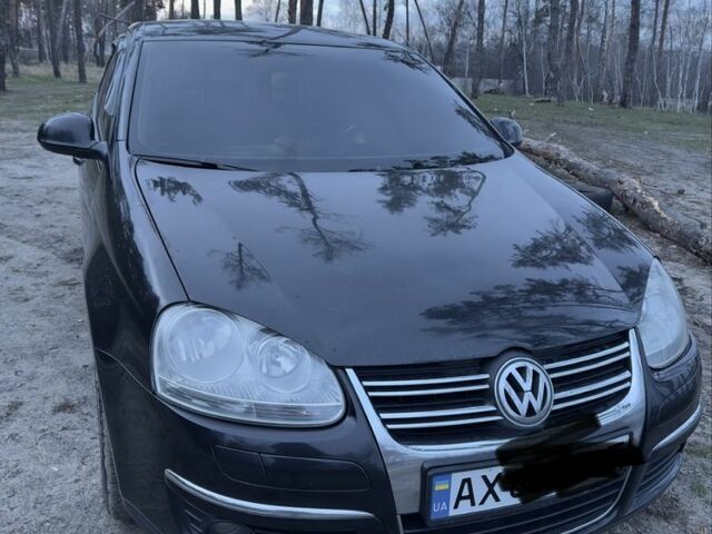 Черный Фольксваген Джетта, объемом двигателя 1.6 л и пробегом 210 тыс. км за 6500 $, фото 2 на Automoto.ua
