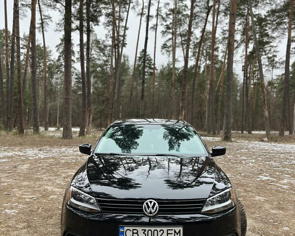 Черный Фольксваген Джетта, объемом двигателя 2 л и пробегом 216 тыс. км за 7500 $, фото 1 на Automoto.ua