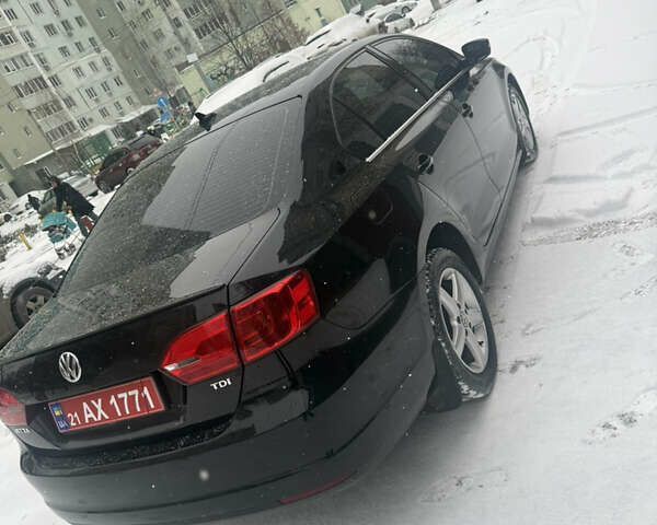 Черный Фольксваген Джетта, объемом двигателя 2 л и пробегом 269 тыс. км за 8500 $, фото 6 на Automoto.ua