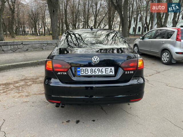 Черный Фольксваген Джетта, объемом двигателя 2.5 л и пробегом 174 тыс. км за 8300 $, фото 49 на Automoto.ua