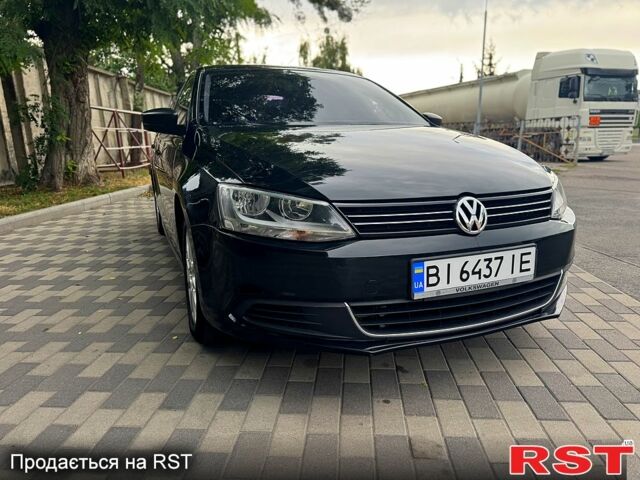 Черный Фольксваген Джетта, объемом двигателя 2 л и пробегом 215 тыс. км за 7800 $, фото 2 на Automoto.ua