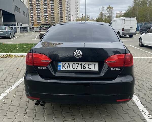 Черный Фольксваген Джетта, объемом двигателя 2.5 л и пробегом 189 тыс. км за 7800 $, фото 1 на Automoto.ua